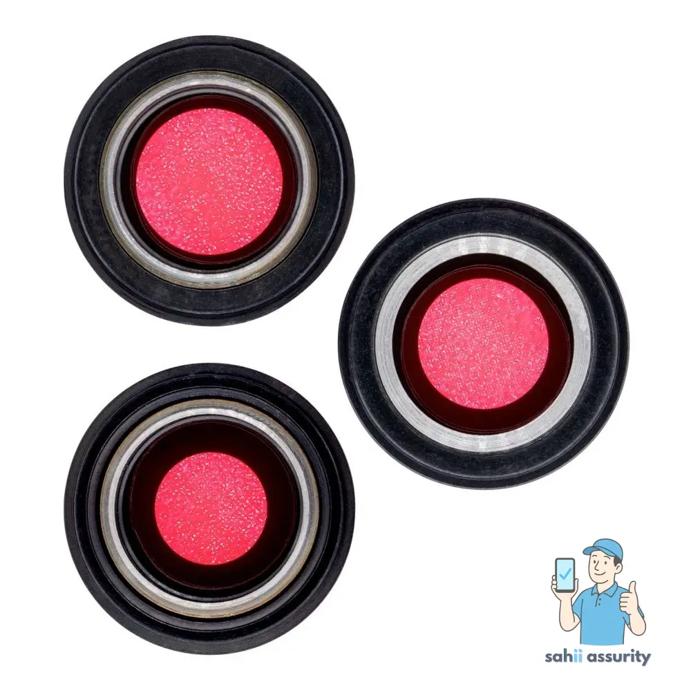 Camera Lens Glass with Frame for Apple iPhone 12 Pro Max Grey thumbnail